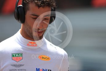 World © Octane Photographic Ltd. Formula 1 – Monaco GP - Practice 3. Aston Martin Red Bull Racing TAG Heuer RB14 – Daniel Ricciardo. Monte-Carlo. Saturday 26th May 2018.