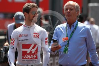 World © Octane Photographic Ltd. Formula 1 – Monaco GP - Practice 3. Haas F1 Team VF-18 – Romain Grosjean. Monte-Carlo. Saturday 26th May 2018.