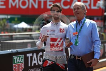 World © Octane Photographic Ltd. Formula 1 – Monaco GP - Practice 3. Haas F1 Team VF-18 – Romain Grosjean. Monte-Carlo. Saturday 26th May 2018.