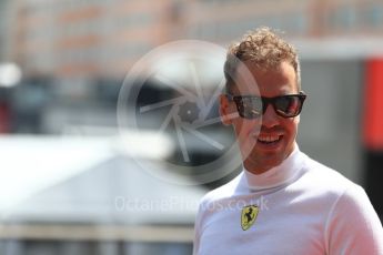 World © Octane Photographic Ltd. Formula 1 – Monaco GP - Practice 3. Scuderia Ferrari SF71-H – Sebastian Vettel. Monte-Carlo. Saturday 26th May 2018.