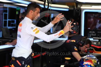 World © Octane Photographic Ltd. Formula 1 – Monaco GP - Practice 3. Aston Martin Red Bull Racing TAG Heuer RB14 – Daniel Ricciardo. Monte-Carlo. Saturday 26th May 2018.
