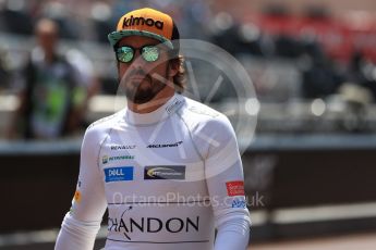 World © Octane Photographic Ltd. Formula 1 – Monaco GP - Practice 3. McLaren MCL33 – Fernando Alonso. Monte-Carlo. Saturday 26th May 2018.