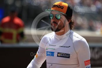 World © Octane Photographic Ltd. Formula 1 – Monaco GP - Practice 3. McLaren MCL33 – Fernando Alonso. Monte-Carlo. Saturday 26th May 2018.
