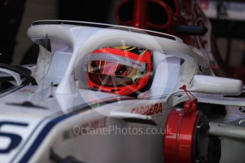World © Octane Photographic Ltd. Formula 1 – Monaco GP - Practice 3. Alfa Romeo Sauber F1 Team C37 – Charles Leclerc. Monte-Carlo. Saturday 26th May 2018.