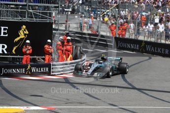 World © Octane Photographic Ltd. Formula 1 – Monaco GP - Practice 3. Mercedes AMG Petronas Motorsport AMG F1 W09 EQ Power+ - Valtteri Bottas. Monte-Carlo. Saturday 26th May 2018.