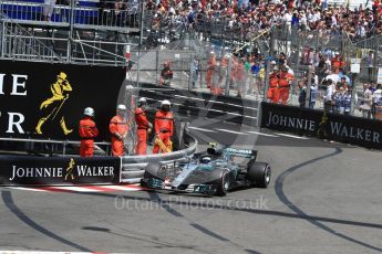 World © Octane Photographic Ltd. Formula 1 – Monaco GP - Practice 3. Mercedes AMG Petronas Motorsport AMG F1 W09 EQ Power+ - Valtteri Bottas. Monte-Carlo. Saturday 26th May 2018.