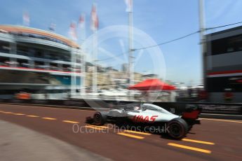 World © Octane Photographic Ltd. Formula 1 – Monaco GP - Practice 3. Haas F1 Team VF-18 – Kevin Magnussen. Monte-Carlo. Saturday 26th May 2018.