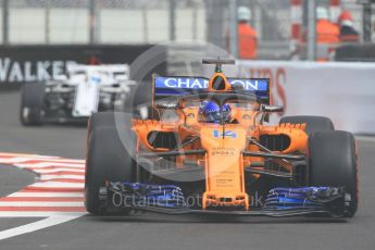 World © Octane Photographic Ltd. Formula 1 – Monaco GP - Practice 1. McLaren MCL33 – Fernando Alonso. Monte-Carlo. Thursday 24th May 2018.