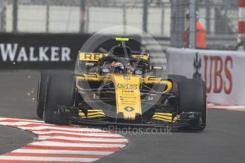 World © Octane Photographic Ltd. Formula 1 – Monaco GP - Practice 1. Renault Sport F1 Team RS18 – Carlos Sainz. Monte-Carlo. Thursday 24th May 2018.