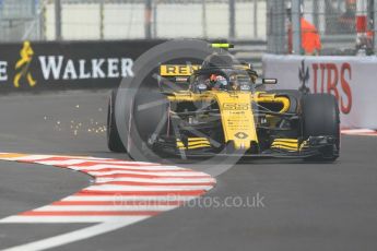 World © Octane Photographic Ltd. Formula 1 – Monaco GP - Practice 1. Renault Sport F1 Team RS18 – Carlos Sainz. Monte-Carlo. Thursday 24th May 2018.
