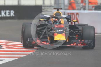 World © Octane Photographic Ltd. Formula 1 – Monaco GP - Practice 1. Aston Martin Red Bull Racing TAG Heuer RB14 – Daniel Ricciardo. Monte-Carlo. Thursday 24th May 2018.