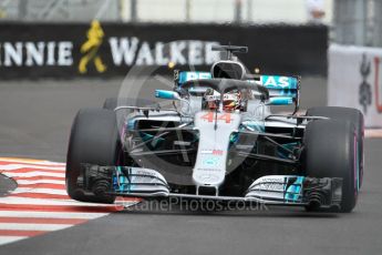 World © Octane Photographic Ltd. Formula 1 – Monaco GP - Practice 1. Mercedes AMG Petronas Motorsport AMG F1 W09 EQ Power+ - Lewis Hamilton. Monte-Carlo. Thursday 24th May 2018.