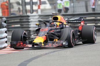 World © Octane Photographic Ltd. Formula 1 – Monaco GP - Practice 1. Aston Martin Red Bull Racing TAG Heuer RB14 – Daniel Ricciardo. Monte-Carlo. Thursday 24th May 2018.