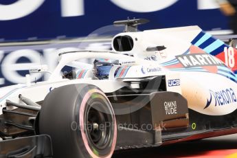 World © Octane Photographic Ltd. Formula 1 – Monaco GP - Practice 1. Williams Martini Racing FW41 – Lance Stroll. Monte-Carlo. Thursday 24th May 2018.