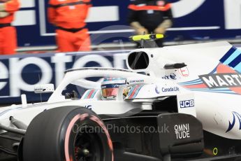 World © Octane Photographic Ltd. Formula 1 – Monaco GP - Practice 1. Williams Martini Racing FW41 – Sergey Sirotkin. Monte-Carlo. Thursday 24th May 2018.
