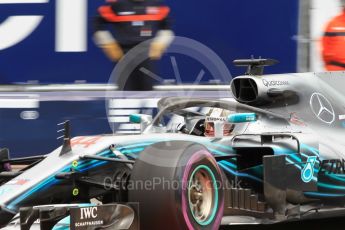 World © Octane Photographic Ltd. Formula 1 – Monaco GP - Practice 1. Mercedes AMG Petronas Motorsport AMG F1 W09 EQ Power+ - Lewis Hamilton. Monte-Carlo. Thursday 24th May 2018.
