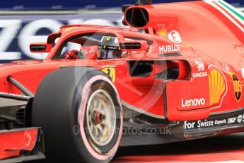 World © Octane Photographic Ltd. Formula 1 – Monaco GP - Practice 1. Scuderia Ferrari SF71-H – Kimi Raikkonen. Monte-Carlo. Thursday 24th May 2018.