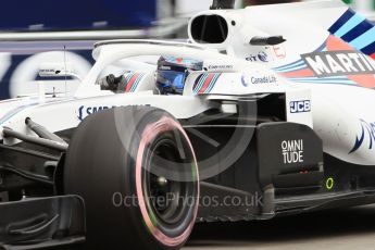 World © Octane Photographic Ltd. Formula 1 – Monaco GP - Practice 1. Williams Martini Racing FW41 – Sergey Sirotkin. Monte-Carlo. Thursday 24th May 2018.