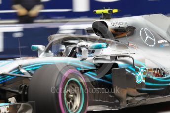World © Octane Photographic Ltd. Formula 1 – Monaco GP - Practice 1. Mercedes AMG Petronas Motorsport AMG F1 W09 EQ Power+ - Valtteri Bottas. Monte-Carlo. Thursday 24th May 2018.