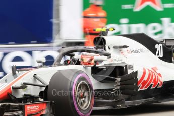 World © Octane Photographic Ltd. Formula 1 – Monaco GP - Practice 1. Haas F1 Team VF-18 – Kevin Magnussen. Monte-Carlo. Thursday 24th May 2018.