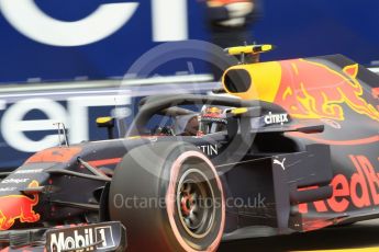 World © Octane Photographic Ltd. Formula 1 – Monaco GP - Practice 1. Aston Martin Red Bull Racing TAG Heuer RB14 – Max Verstappen. Monte-Carlo. Thursday 24th May 2018.