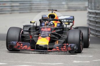 World © Octane Photographic Ltd. Formula 1 – Monaco GP - Practice 1. Aston Martin Red Bull Racing TAG Heuer RB14 – Daniel Ricciardo. Monte-Carlo. Thursday 24th May 2018.