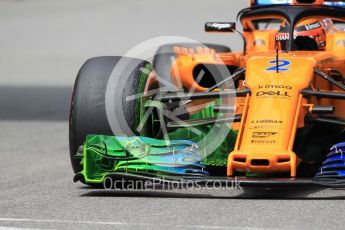 World © Octane Photographic Ltd. Formula 1 – Monaco GP - Practice 1. McLaren MCL33 – Stoffel Vandoorne. Monte-Carlo. Thursday 24th May 2018.