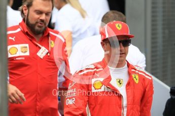 World © Octane Photographic Ltd. Formula 1 – Monaco GP - Practice 1. Scuderia Ferrari SF71-H – Kimi Raikkonen. Monte-Carlo. Thursday 24th May 2018.