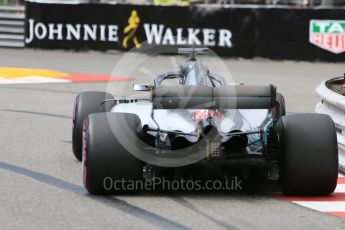 World © Octane Photographic Ltd. Formula 1 – Monaco GP - Practice 1. Mercedes AMG Petronas Motorsport AMG F1 W09 EQ Power+ - Lewis Hamilton. Monte-Carlo. Thursday 24th May 2018.