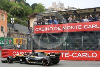 World © Octane Photographic Ltd. Formula 1 – Monaco GP - Practice 1. Renault Sport F1 Team RS18 – Nico Hulkenberg. Monte-Carlo. Thursday 24th May 2018.