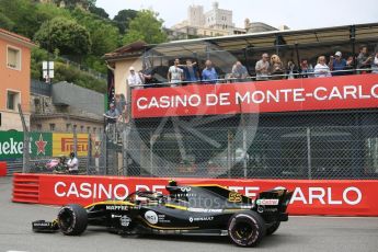 World © Octane Photographic Ltd. Formula 1 – Monaco GP - Practice 1. Renault Sport F1 Team RS18 – Carlos Sainz. Monte-Carlo. Thursday 24th May 2018.
