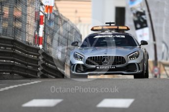 World © Octane Photographic Ltd. Formula 1 – Monaco GP - Practice 1. Mercedes AMG Safety Car. Monte-Carlo. Thursday 24th May 2018.