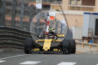 World © Octane Photographic Ltd. Formula 1 – Monaco GP - Practice 1. Renault Sport F1 Team RS18 – Carlos Sainz. Monte-Carlo. Thursday 24th May 2018.