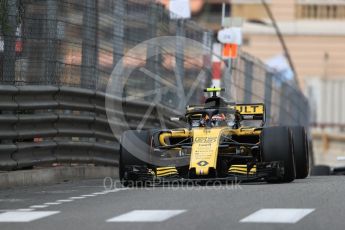 World © Octane Photographic Ltd. Formula 1 – Monaco GP - Practice 1. Renault Sport F1 Team RS18 – Carlos Sainz. Monte-Carlo. Thursday 24th May 2018.