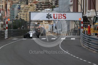 World © Octane Photographic Ltd. Formula 1 – Monaco GP - Practice 1. Williams Martini Racing FW41 – Sergey Sirotkin. Monte-Carlo. Thursday 24th May 2018.