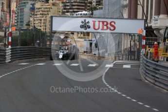 World © Octane Photographic Ltd. Formula 1 – Monaco GP - Practice 1. Williams Martini Racing FW41 – Lance Stroll. Monte-Carlo. Thursday 24th May 2018.