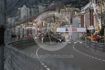 World © Octane Photographic Ltd. Formula 1 – Monaco GP - Practice 1. Mercedes AMG Petronas Motorsport AMG F1 W09 EQ Power+ - Lewis Hamilton. Monte-Carlo. Thursday 24th May 2018.