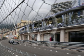 World © Octane Photographic Ltd. Formula 1 – Monaco GP - Practice 1. Mercedes AMG Petronas Motorsport AMG F1 W09 EQ Power+ - Lewis Hamilton. Monte-Carlo. Thursday 24th May 2018.