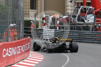 World © Octane Photographic Ltd. Formula 1 – Monaco GP - Practice 1. Renault Sport F1 Team RS18 – Carlos Sainz. Monte-Carlo. Thursday 24th May 2018.