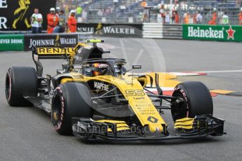 World © Octane Photographic Ltd. Formula 1 – Monaco GP - Practice 2. Renault Sport F1 Team RS18 – Carlos Sainz. Monte-Carlo. Thursday 24th May 2018.