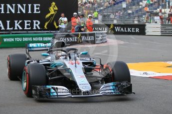 World © Octane Photographic Ltd. Formula 1 – Monaco GP - Practice 2. Mercedes AMG Petronas Motorsport AMG F1 W09 EQ Power+ - Lewis Hamilton. Monte-Carlo. Thursday 24th May 2018.