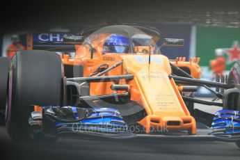 World © Octane Photographic Ltd. Formula 1 – Monaco GP - Practice 2. McLaren MCL33 – Fernando Alonso. Monte-Carlo. Thursday 24th May 2018.