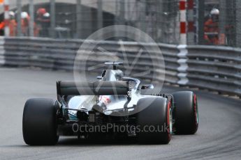 World © Octane Photographic Ltd. Formula 1 – Monaco GP - Practice 2. Mercedes AMG Petronas Motorsport AMG F1 W09 EQ Power+ - Lewis Hamilton. Monte-Carlo. Thursday 24th May 2018.
