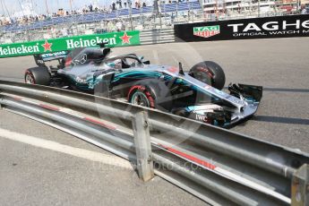 World © Octane Photographic Ltd. Formula 1 – Monaco GP - Practice 2. Mercedes AMG Petronas Motorsport AMG F1 W09 EQ Power+ - Lewis Hamilton. Monte-Carlo. Thursday 24th May 2018.