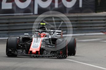 World © Octane Photographic Ltd. Formula 1 – Monaco GP - Practice 2. Haas F1 Team VF-18 – Kevin Magnussen. Monte-Carlo. Thursday 24th May 2018.