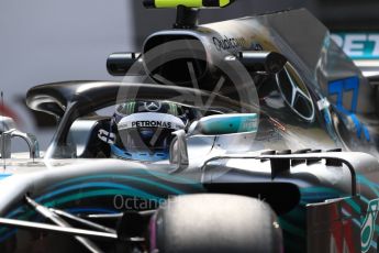 World © Octane Photographic Ltd. Formula 1 – Monaco GP - Practice 2. Mercedes AMG Petronas Motorsport AMG F1 W09 EQ Power+ - Valtteri Bottas. Monte-Carlo. Thursday 24th May 2018.