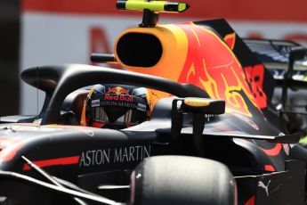 World © Octane Photographic Ltd. Formula 1 – Monaco GP - Practice 2. Aston Martin Red Bull Racing TAG Heuer RB14 – Max Verstappen. Monte-Carlo. Thursday 24th May 2018.