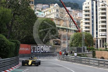 World © Octane Photographic Ltd. Formula 1 – Monaco GP - Practice 2. Renault Sport F1 Team RS18 – Nico Hulkenberg. Monte-Carlo. Thursday 24th May 2018.