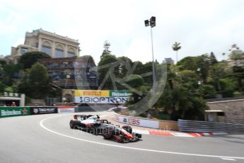 World © Octane Photographic Ltd. Formula 1 – Monaco GP - Practice 2. Haas F1 Team VF-18 – Kevin Magnussen. Monte-Carlo. Thursday 24th May 2018.