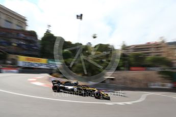 World © Octane Photographic Ltd. Formula 1 – Monaco GP - Practice 2. Renault Sport F1 Team RS18 – Nico Hulkenberg. Monte-Carlo. Thursday 24th May 2018.